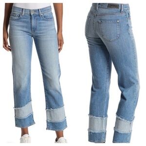 Baldwin Kansas City Stella Jean Mid Rise Straight woman’s size 25 made in USA